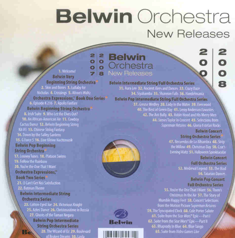 Belwin 2007-2008 - Orchestra New Releases - hacer clic aqu�