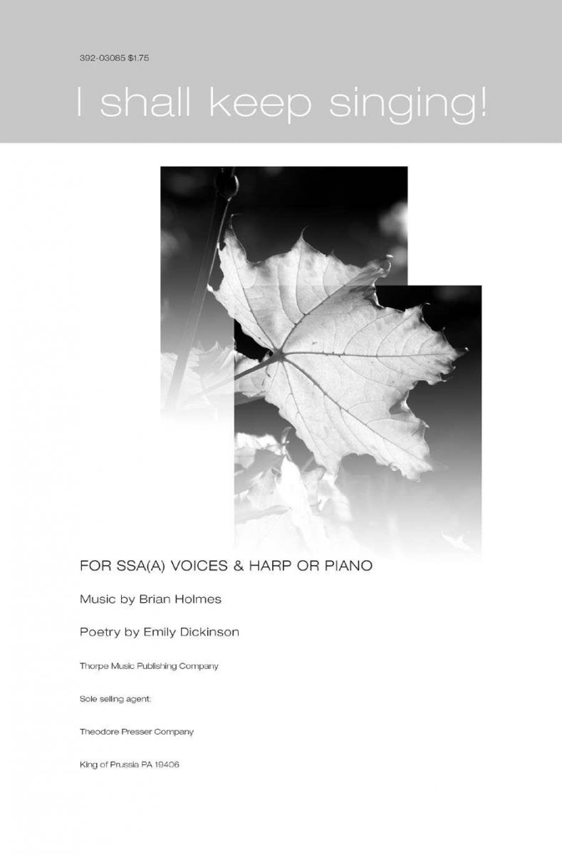 I shall keep singing! - hacer clic aqu�