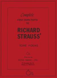 Complete 1st Horn Parts to Richard Strauss' Tone Poems - hacer clic aqu�