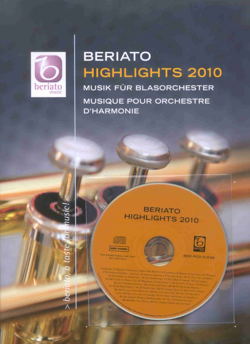 Beriato 2010 - Highlights für Blasorchester - hacer clic aquí Beriato 2010 - Highlights für Blasorchester - hacer clic aquí