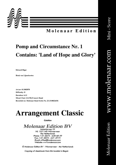 Pomp and Circumstance #1 (Land of Hope and Glory) - hacer clic aqu