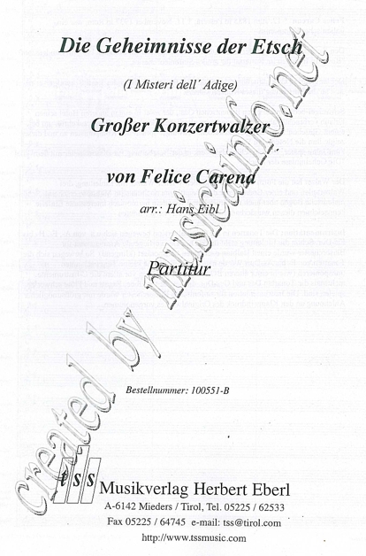 Geheimnisse der Etsch, Die (I Misteri dell' Adige) - hacer clic aquí Geheimnisse der Etsch, Die (I Misteri dell' Adige) - hacer clic aquí