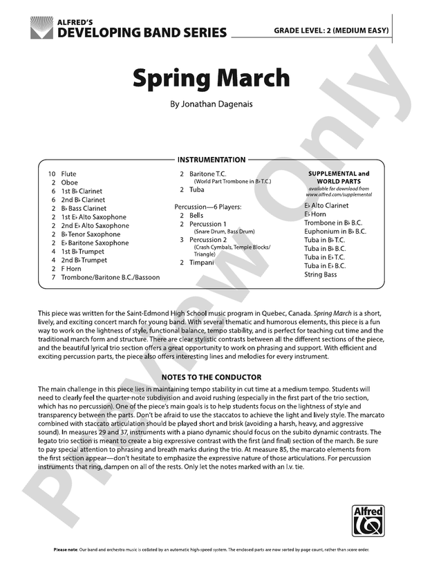 Spring March - hacer clic aqu