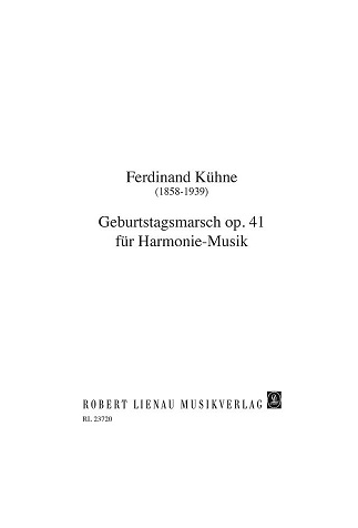 Geburtstags-Marsch - hacer clic aquí Geburtstags-Marsch - hacer clic aquí