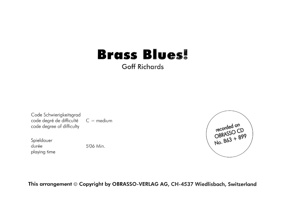 Brass Blues (Brass Band Blues) - hacer clic aqu