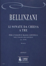 12 Sonate da Chiesa a tre for 2 Violins and Continuo - hacer clic aquí 12 Sonate da Chiesa a tre for 2 Violins and Continuo - hacer clic aquí