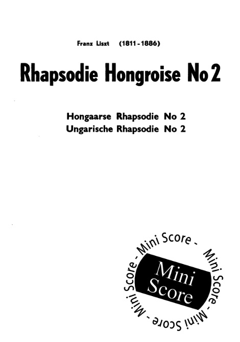 Rhapsodie Hongroise #2 - hacer clic aqu