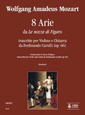 8 Airs from �Le Nozze di Figaro� transcribed by Ferdinando Carulli (Op. 66) for Violin and Guitar - hacer clic aqu�