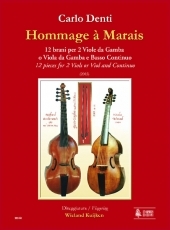 Hommage � Marais. 12 Pieces for 2 Viols or Viol and Continuo - hacer clic aqu�