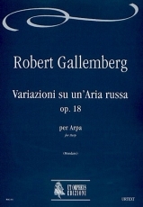 Variations on a Russian Air Op. 18 for Harp - hacer clic aqu�