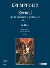 Recueil de 12 Pr�ludes et petits Airs Op.2 for Harp #II nos.7-12 - hacer clic aqu�
