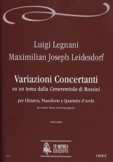 Variazioni Concertanti on a theme from Rossini's Cenerentola for Guitar, Piano and String Quartet - hacer clic aqu