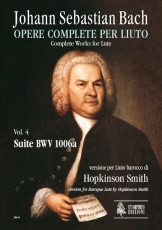Complete Works for Lute. #4: Suite BWV 1006a. Baroque Lute version - hacer clic aqu�