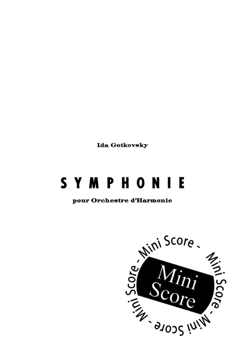 Symphonie pour Orchestre d'Harmonie - hacer clic aqu