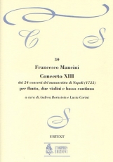 Concerto No.13 from the 24 Concertos in the Naples manuscript (1725) - hacer clic aqu�
