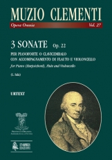 3 Sonatas Op. 22 - hacer clic aquí 3 Sonatas Op. 22 - hacer clic aquí