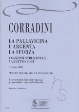 La Pallavicina, L'Argenta, La Sforza. 3 Instrumental four-part Canzonas (Venezia 1624) - hacer clic aqu�