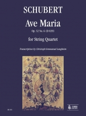 Ave Maria Op. 52 No. 6 (D 839) for String Quartet - hacer clic aqu