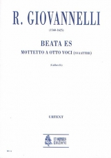 Beata es. Motet for 8 Voices (SATB-SATB) - hacer clic aqu�