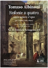 Sinfonias 'a quattro'without Opus number. Vol. 9: Sinfonia in F major, Si 9. - hacer clic aqu�