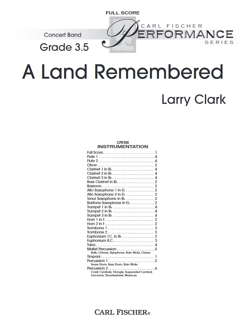 A Land Remembered - hacer clic aqu