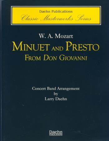 Minuet and Presto from 'Don Giovanni' - hacer clic aquí Minuet and Presto from 'Don Giovanni' - hacer clic aquí