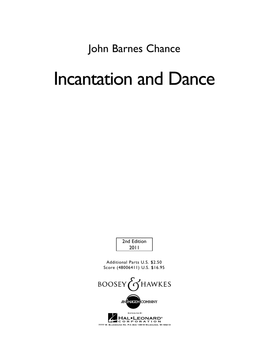 Incantation and Dance - hacer clic aqu