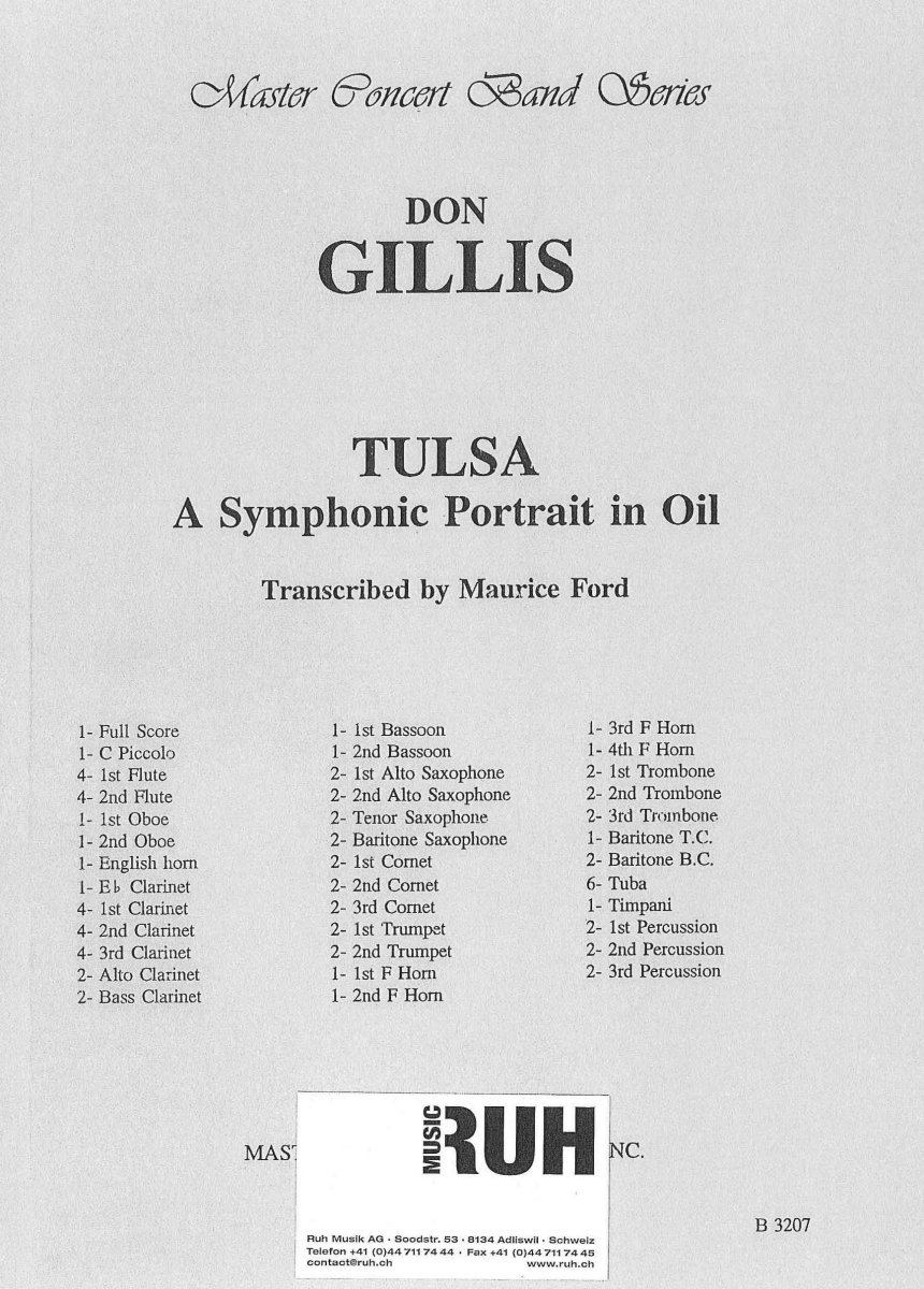 Tulsa - a Symphonic Portrait in Oil - hacer clic aqu