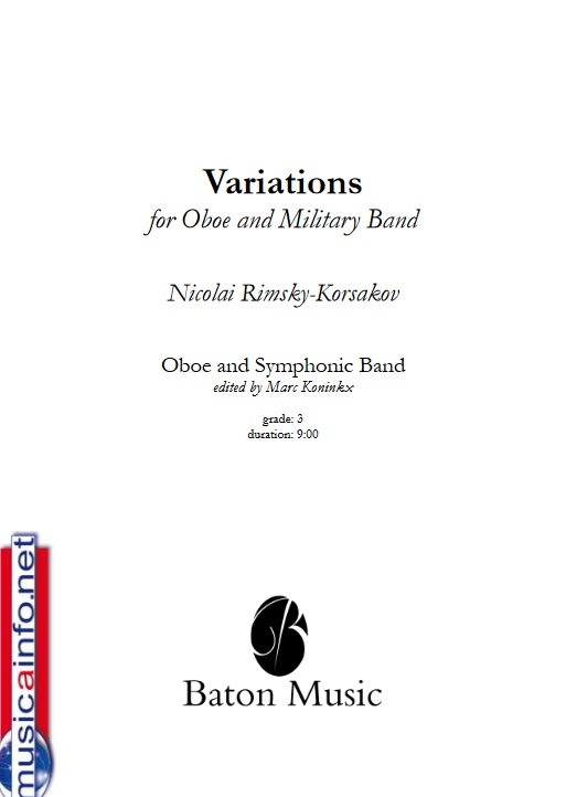 Variations for Oboe and Military Band - hacer clic aqu