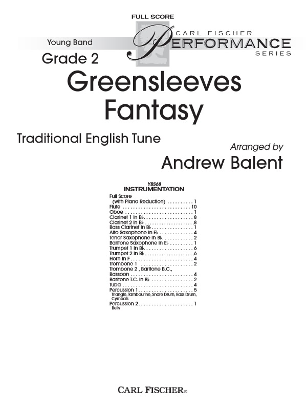 Greensleeves Fantasy - hacer clic aqu