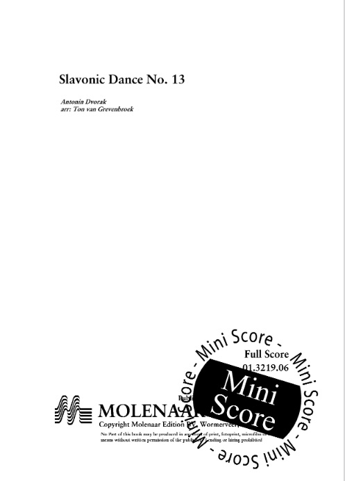 Slavonic Dance #13 - hacer clic aqu