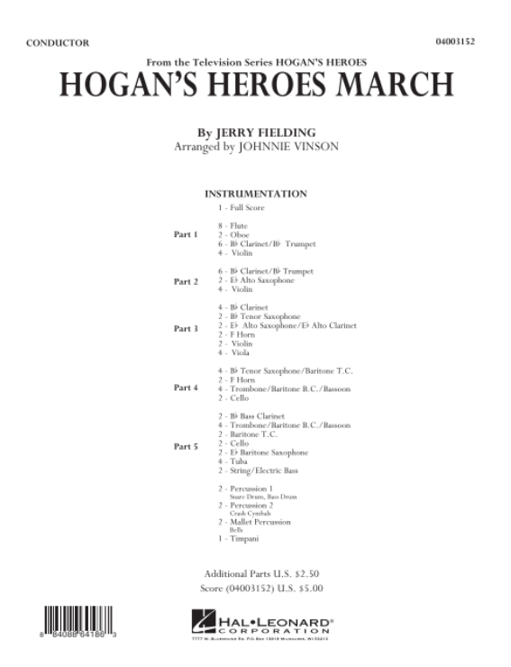 Hogan's Heroes March - hacer clic aqu