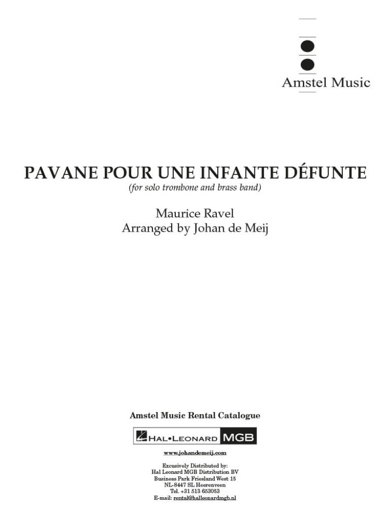 Pavane pour une Infante D�funte - hacer clic aqu�