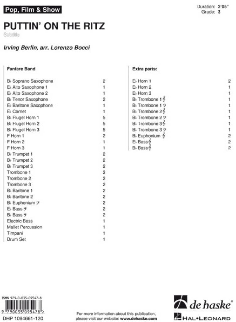 Puttin' on the Ritz - hacer clic aqu�