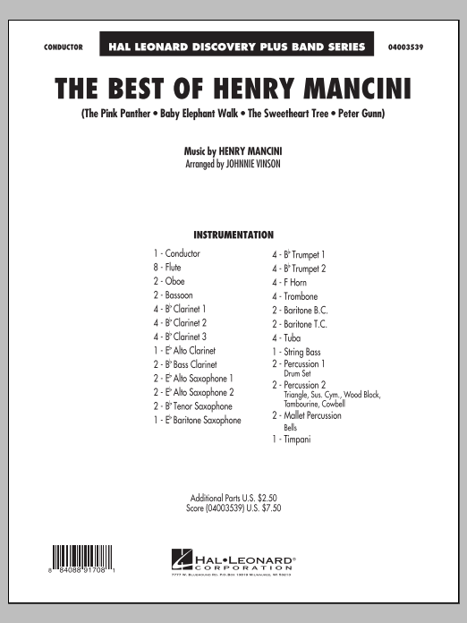 Best of Henry Mancini, The - hacer clic aqu