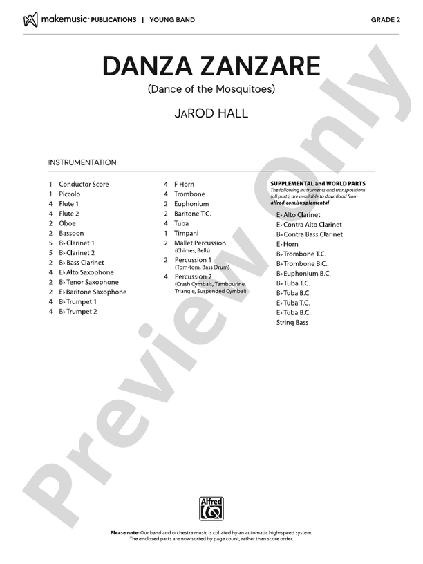 Danza Zanzare (Dance of the Mosquitoes) - hacer clic aqu�