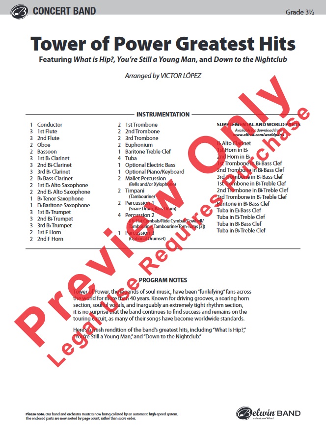 Tower of Power Greatest Hits - hacer clic aqu�