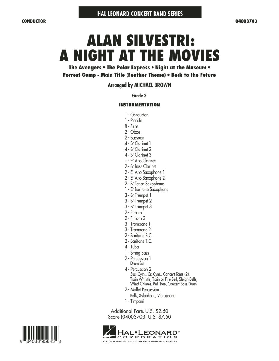 Alan Silvestri: A Night at the Movies - hacer clic aqu