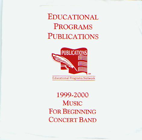 EPP 1999-2000 Music for Beginning Concert Band - hacer clic aqu�