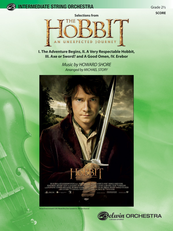 Selections from 'The Hobbit: An Unexpected Journey' - hacer clic aqu