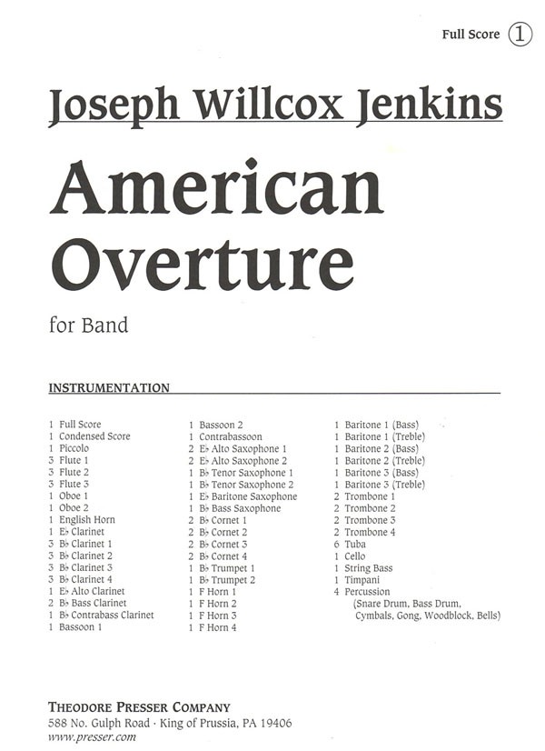 American Overture for Band - hacer clic aqu