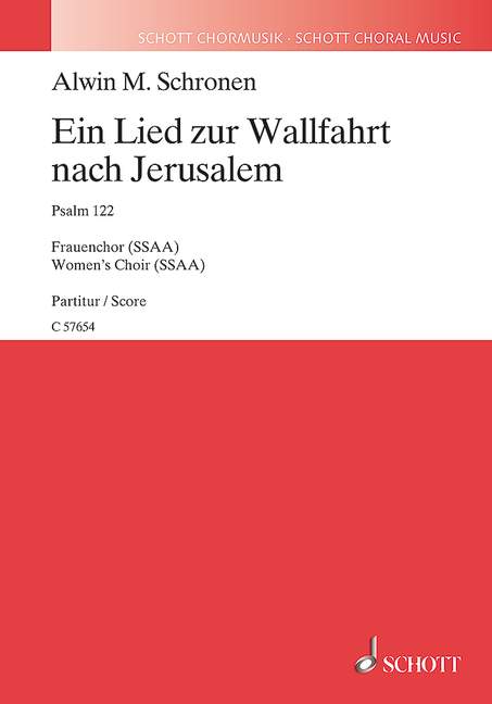 Ein Lied zur Wallfahrt nach Jerusalem - hacer clic aquí Ein Lied zur Wallfahrt nach Jerusalem - hacer clic aquí