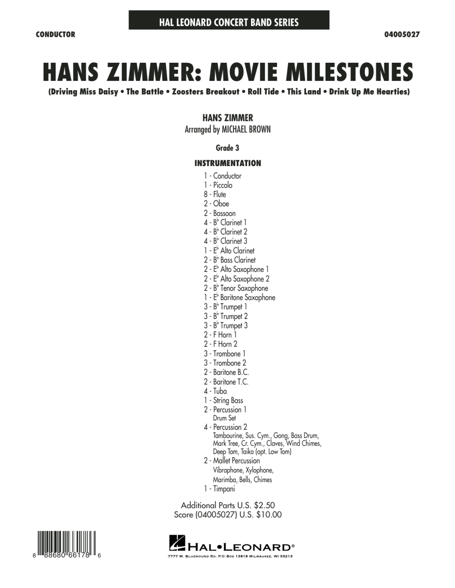 Hans Zimmer: Movie Milestones - hacer clic aqu