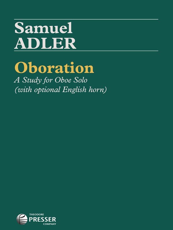 Oboration (Study for Oboe Solo) - hacer clic aquí Oboration (Study for Oboe Solo) - hacer clic aquí