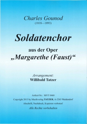 Soldatenchor (aus der Oper 'Faust') - hacer clic aqu�