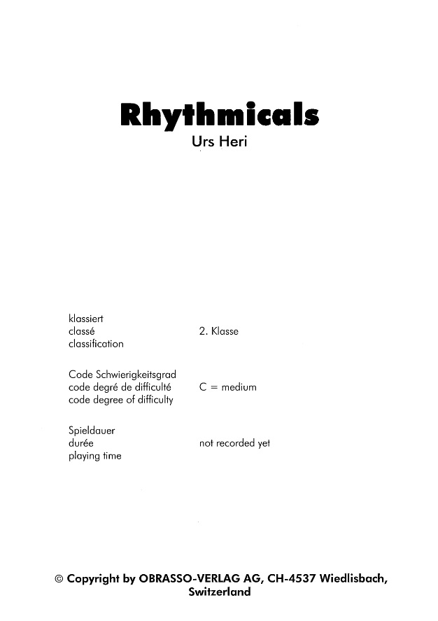 Rhythmicals - hacer clic aqu