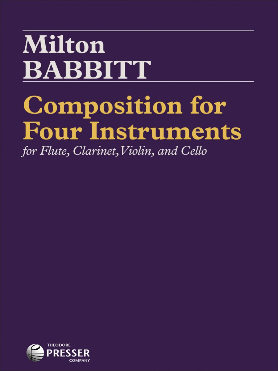 Composition for Four Instruments - hacer clic aqu