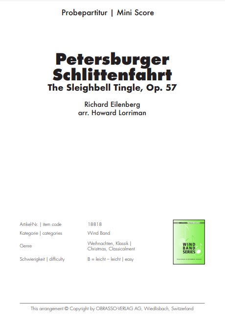 Petersburger Schlittenfahrt (The Sleighbell Tingle) - hacer clic aqu�