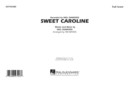 Sweet Caroline - hacer clic aqu