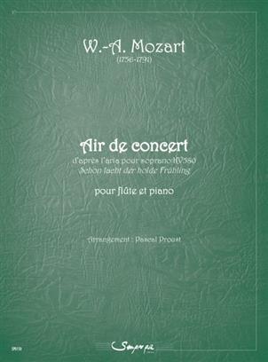 Air de concert (d'apr�s l'aria pour soprano) - hacer clic aqu�